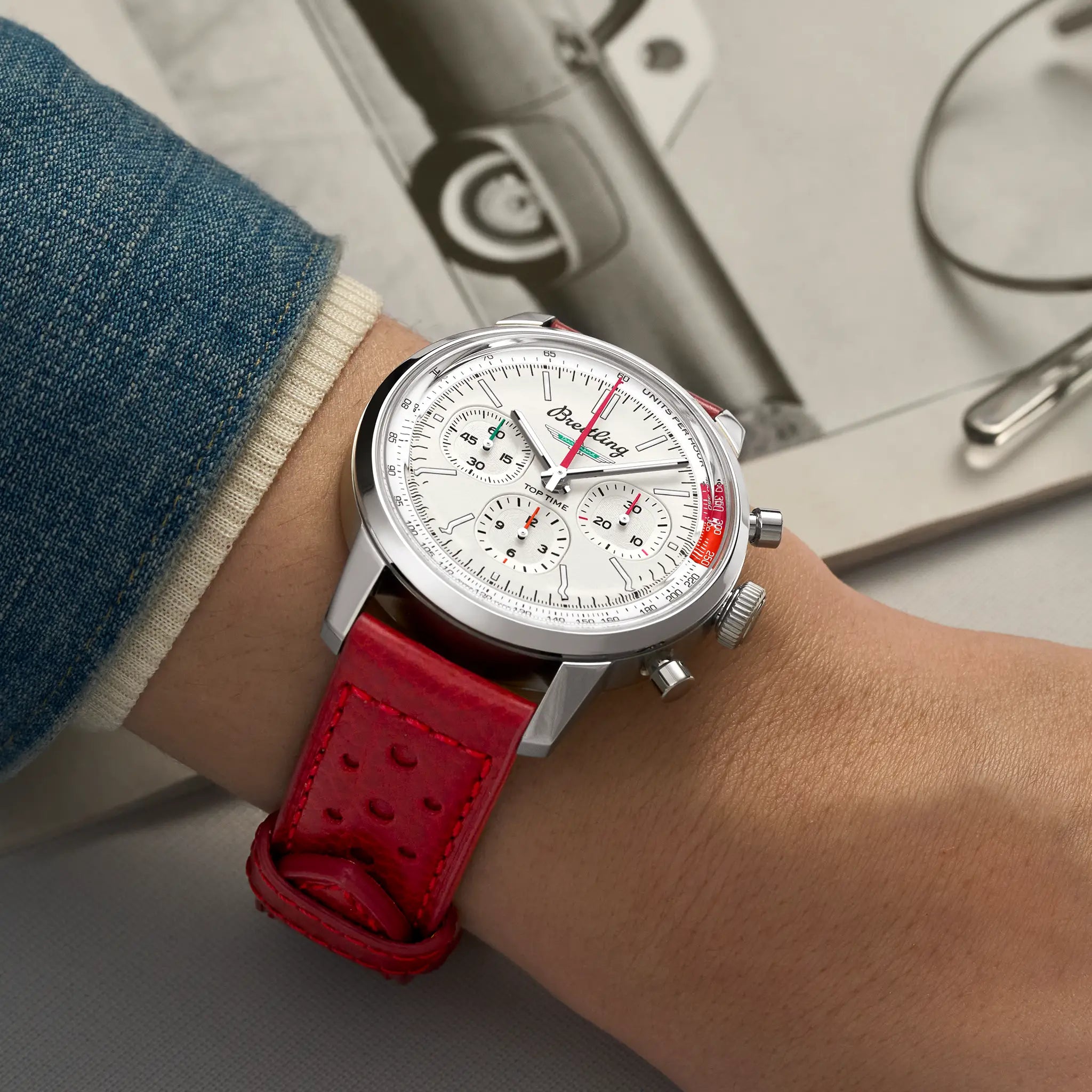 Breitling Top Time B01 Ford Thunderbird 41mm AB01766A1A1X1 - Image 5