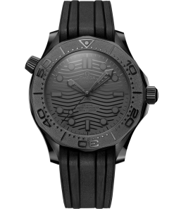 Omega Seamaster Diver 300M 43.5mm Black Dial Black ceramic Strap 210.92.44.20.01.003
