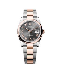 Alternative view of Rolex  Datejust 126201 Slate Dial 36mm
