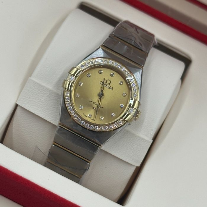 Omega Constellation Ladies' Selection 25mm steel �?yellow gold on steel �?yellow gold 131.25.25.60.58.001 - Image 5