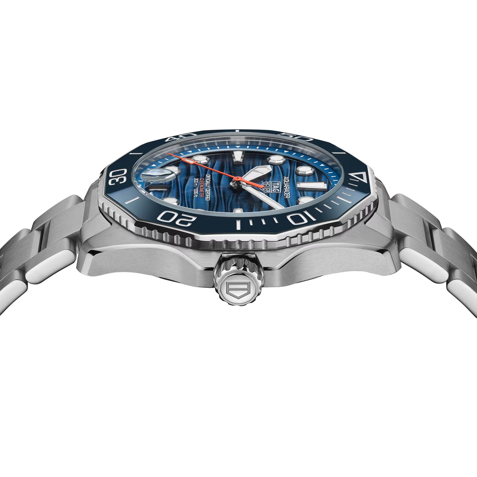 TAG Heuer Aquaracer Professional 300 Date 42mm Mens Watch Blue WBP5111.BA0013 - Image 7