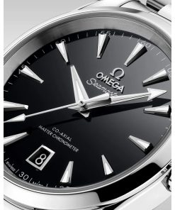 Alternative view of OMEGA Seamaster Aqua Terra 41mm Black Dial Stainless Steel Bracelet 220.10.38.20.01.004