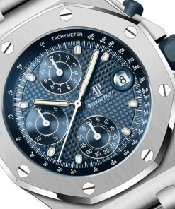 Alternative view of Audemars Piguet OFFSHORE Blue Dial CHRONOGRAPH 42mm 26238ST.OO.2000ST.01