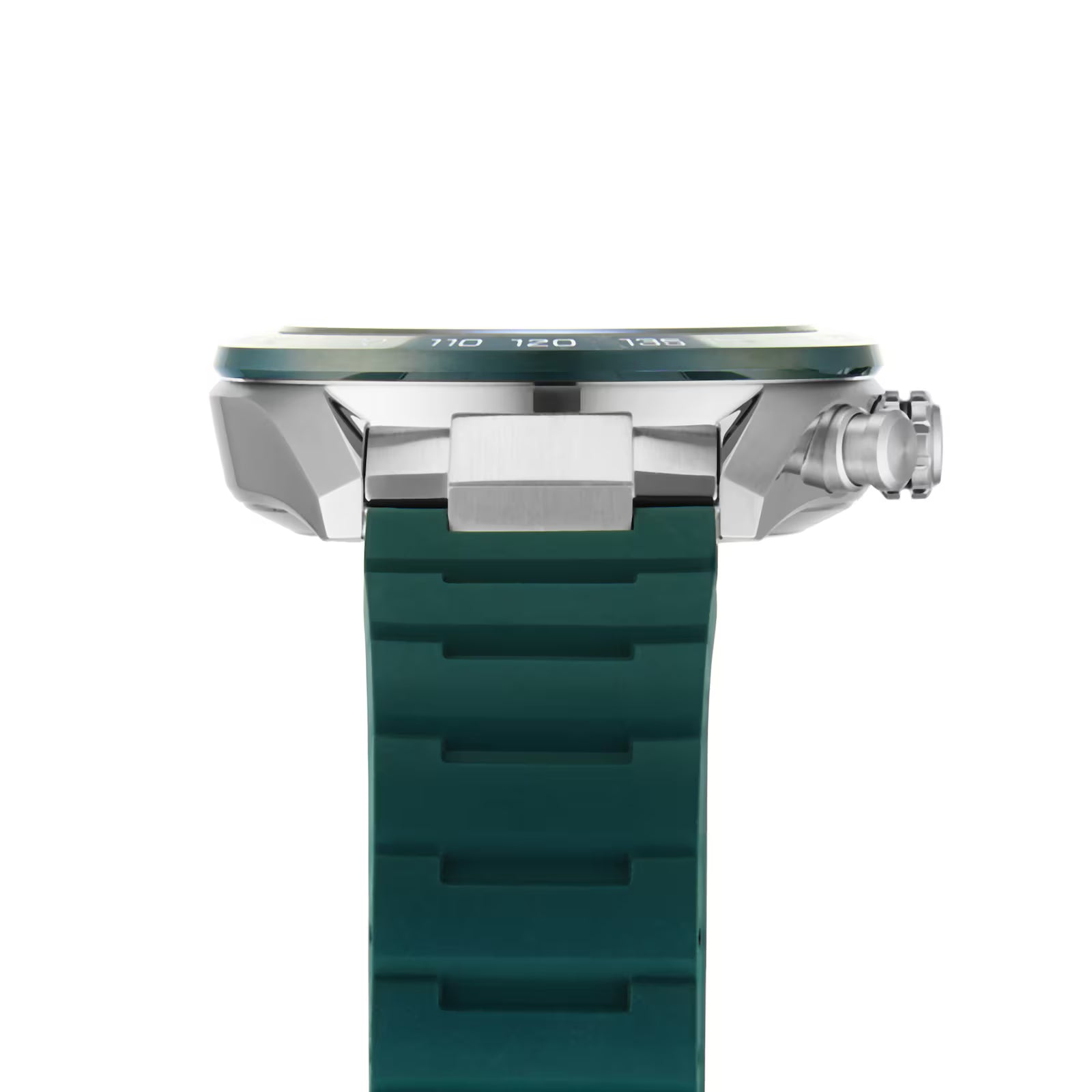 TAG Heuer Carrera Chronograph 44mm Mens Watch Green Rubber CBN2A1N.FT6238 - Image 5