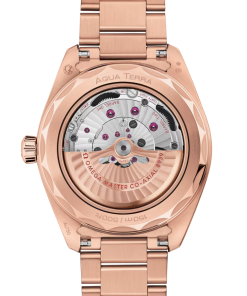 Alternative view of Omega Seamaster Aqua Terra 150M 43mm Silver Dial Sedna�?18k Rose Gold Bracelet 220.50.43.22.02.001