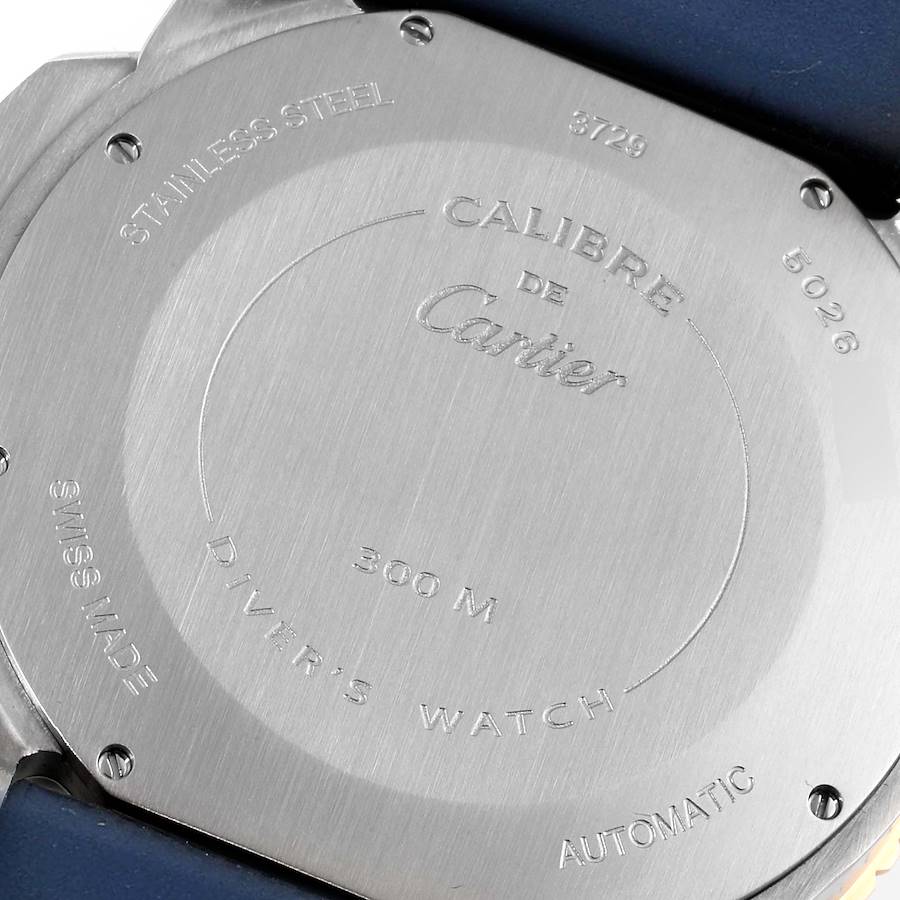Cartier CALIBRE ROSE GOLD MIX BLUE 42mm - Image 7