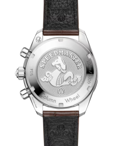 Alternative view of Omega Speedmaster 38 Brown Dial 38mm Stainless Steel Sedna Strap 324.18.38.50.63.001