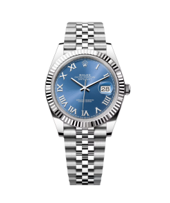Rolex  Datejust 41mm 126334 Blue Roman Oyster Stainless Steel Men’s Watch