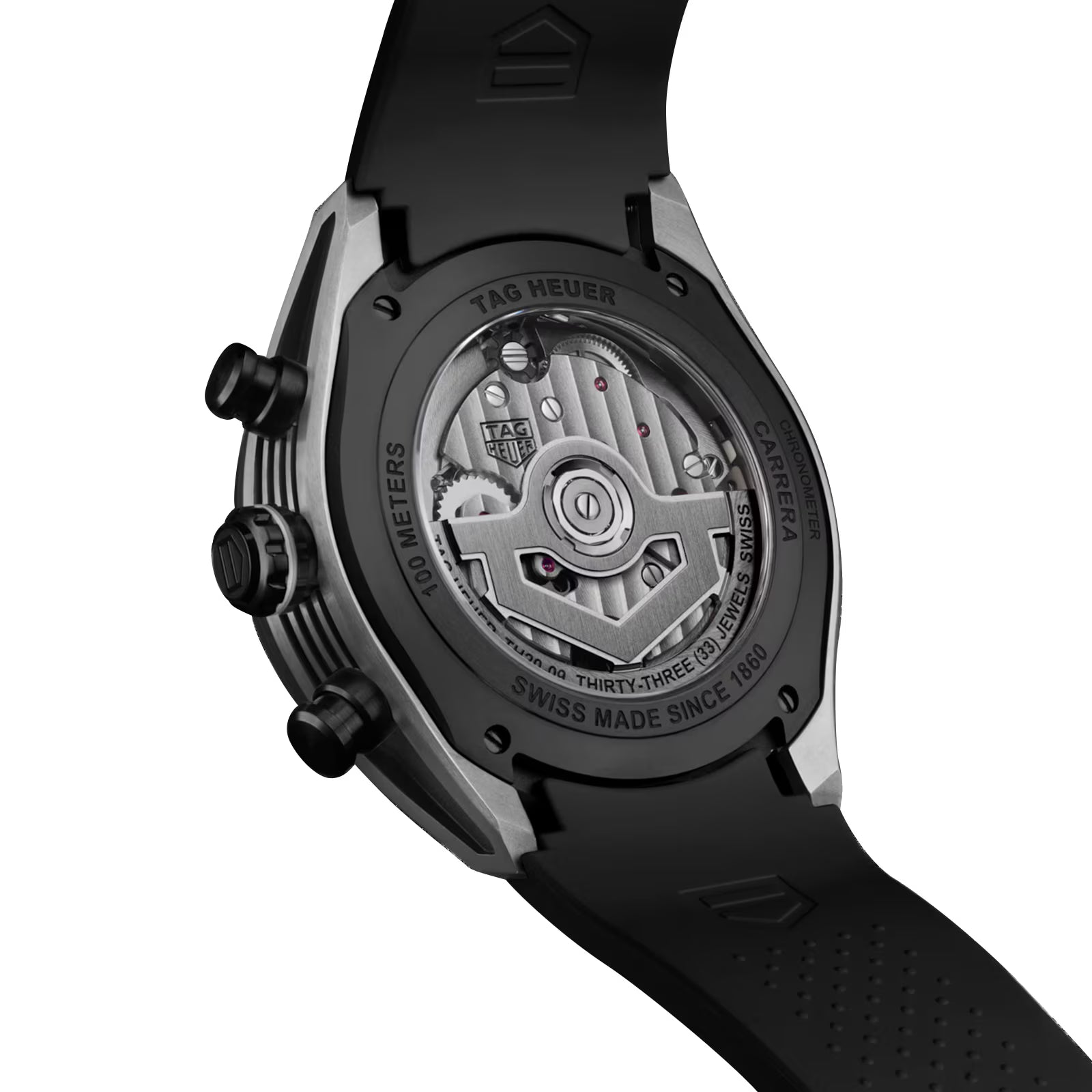 TAG Heuer Carerra Chronograph Tourbillon Extreme Sport 44mm Mens Watch Black CBU5080.FT6272 - Image 3