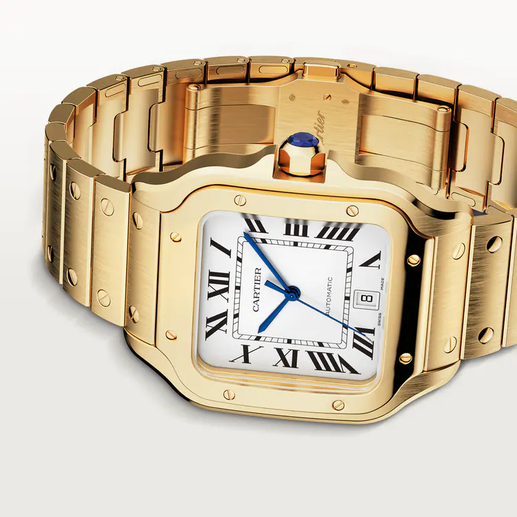 Cartier SANTOS Gold 39.8mm - Image 4