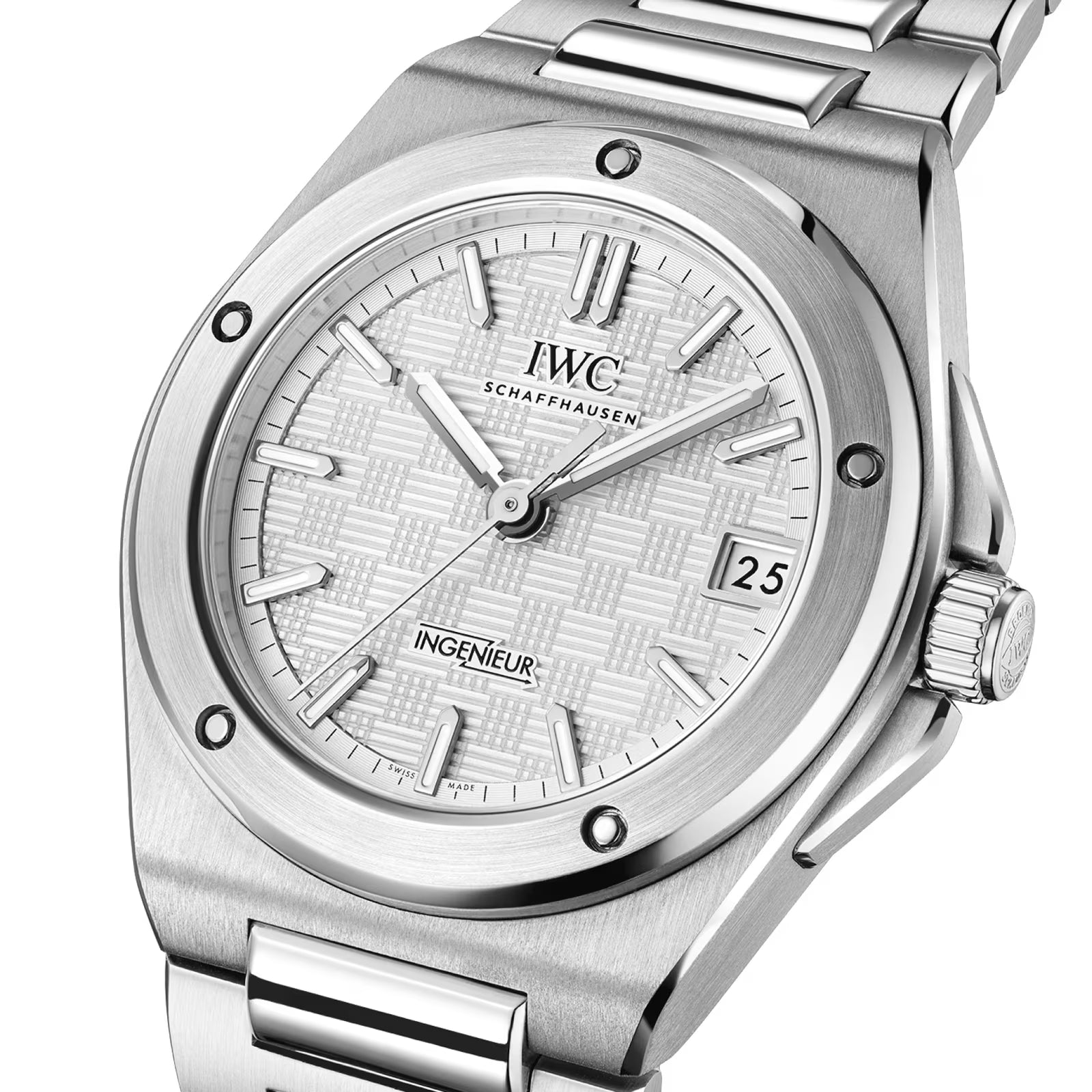 IWC Ingenieur Automatic 35mm Ladies Watch Silver IW324901 - Image 4