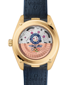 Alternative view of OMEGA Seamaster Aqua Terra 41mm Blue Dial 18k Yellow Gold Strap 522.53.41.21.03.001