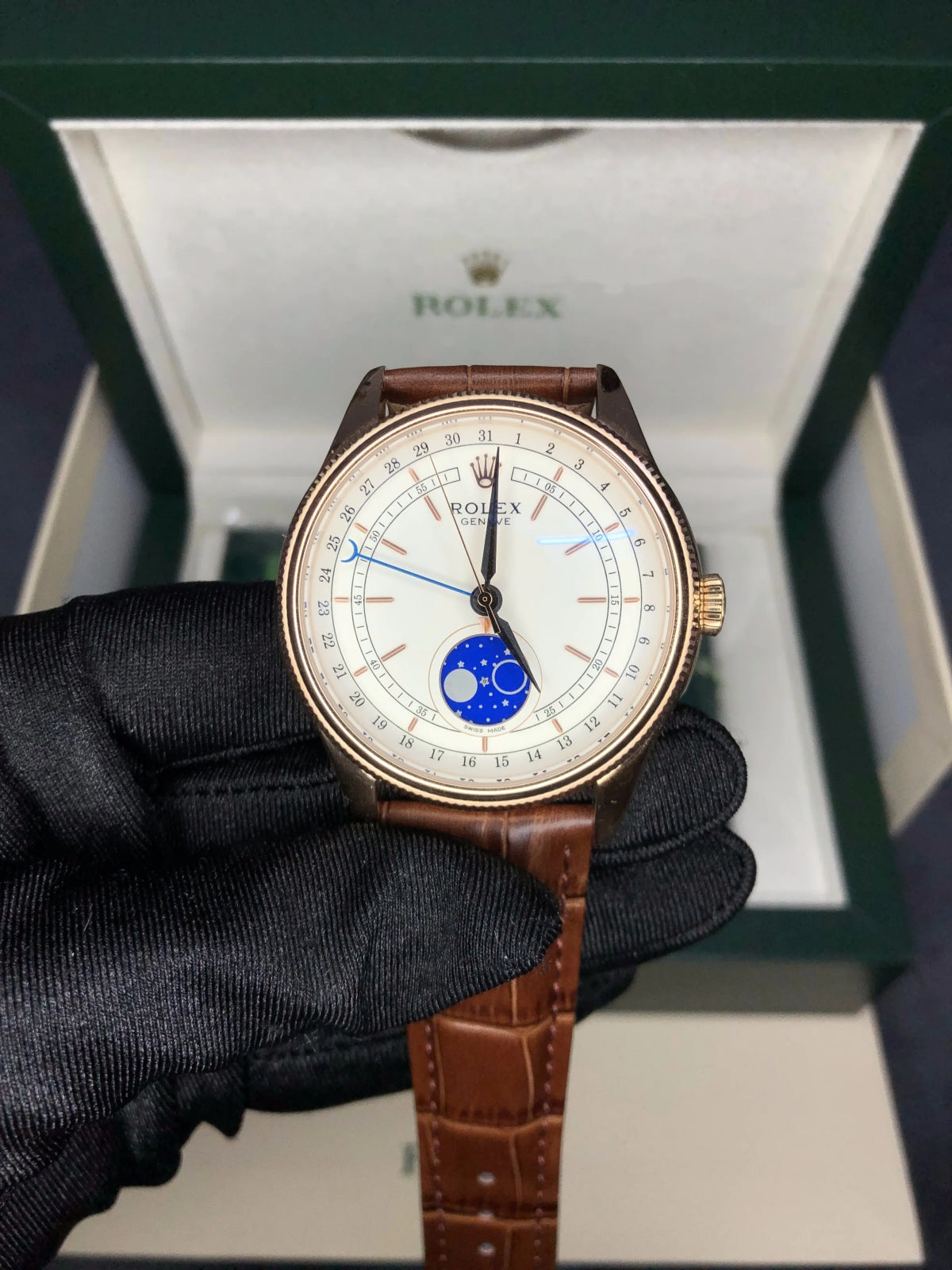Rolex Cellini Moonphase M50535-0002 39mm - Image 2