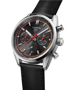 Alternative view of TAG Heuer Carrera Chronograph 42mm Mens Watch Black CBN201C.FC6542