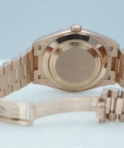 Alternative view of Rolex  Day-Date President 40mm Everose Gold Chocolate Index Dial - 228235
