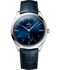 Omega De Ville Trésor 40mm Blue Dial Stainless Steel Strap 435.13.40.21.03.002