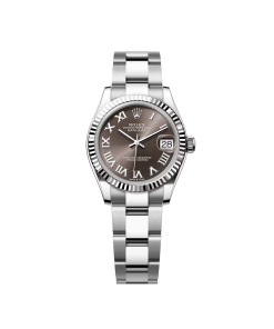 Alternative view of Rolex Datejust m278274-0021/0022 Dark Grey Roman 31mm Dial Oyster Watch