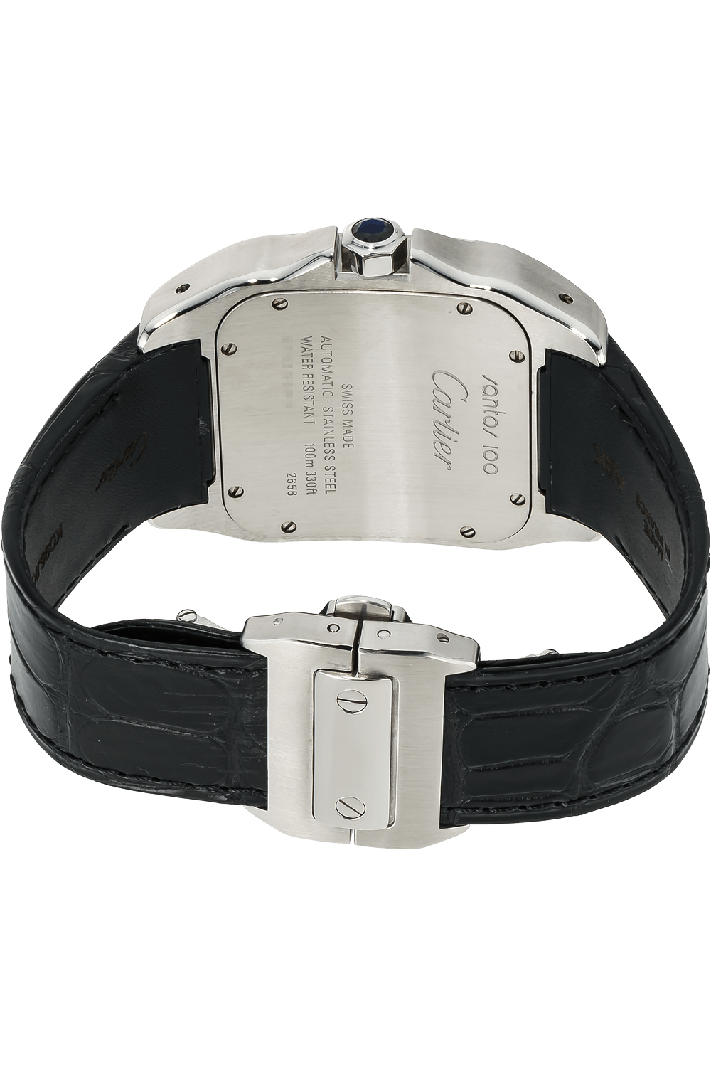 Cartier SANTOS 100 Silver Gray 38mm - Image 2