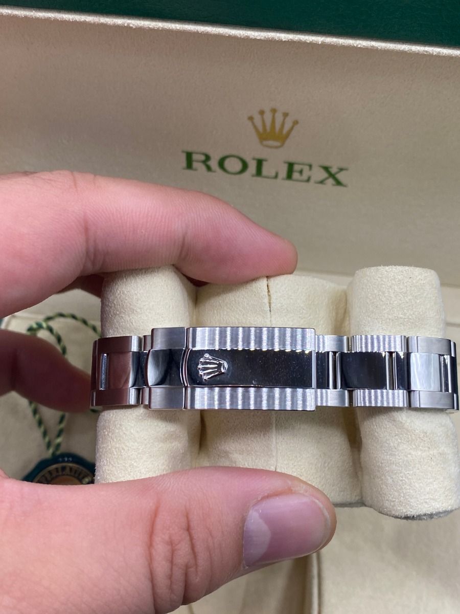 Rolex Datejust m278344-0019/0020 Mint Green Dial 31mm Domed Diamond Oyster Watch - Image 13