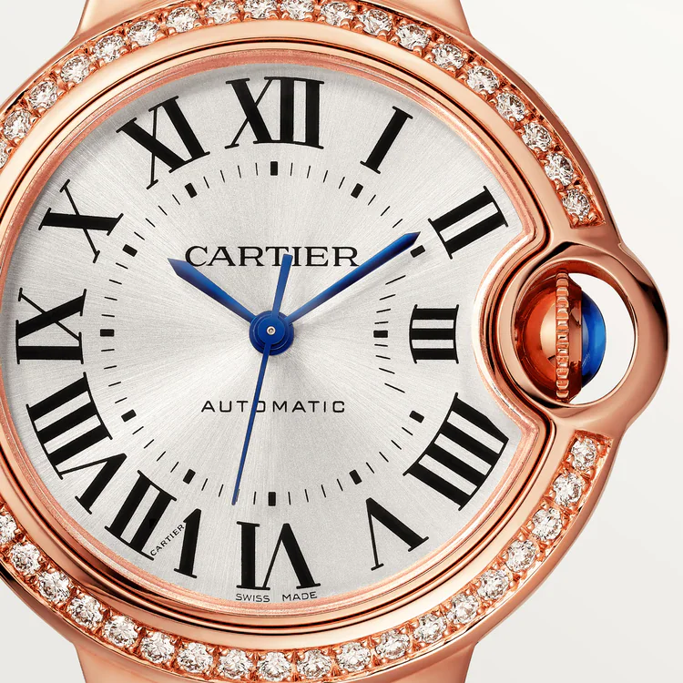 Cartier BALLON BLEU Diamond Rose Gold 33mm - Image 5
