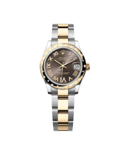 Alternative view of Rolex Datejust 31mm 278343RBR  Dark Grey Dial Yellow Rolesor Oyster Watch