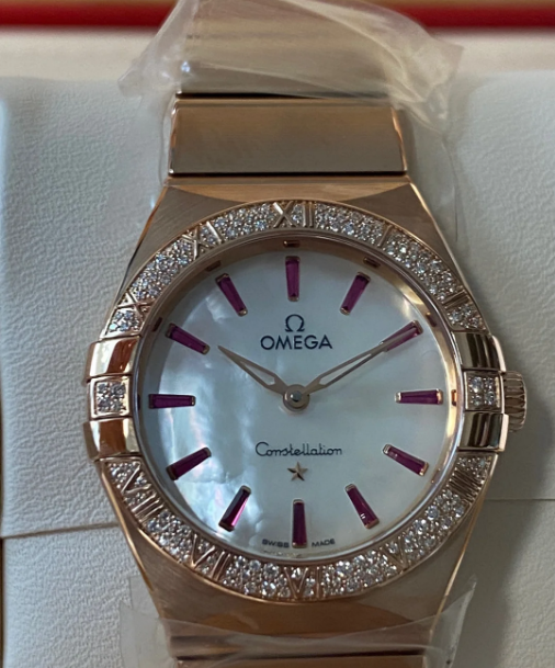 Omega Constellation Ladies' Selection 28mm Sedna�?gold on Sedna�?gold 131.55.28.60.55.004 - Image 4