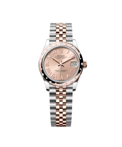 Alternative view of Rolex Datejust m278341 Rosé Roman Dial 31mm