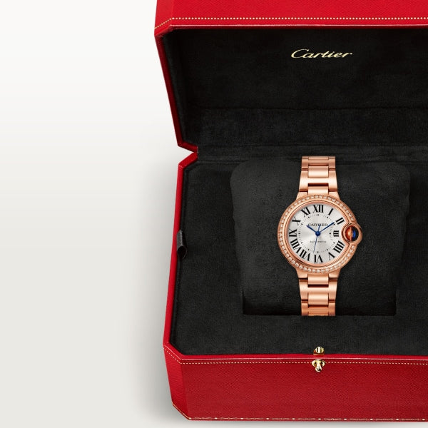 Cartier BALLON BLEU Diamond Rose Gold 33mm - Image 5
