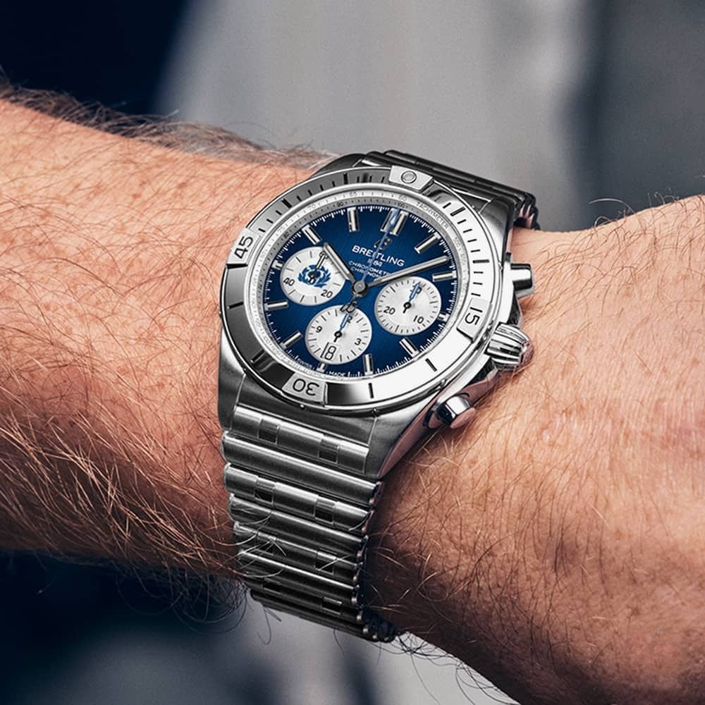 Breitling Chronomat B01 42 Six Nations Scotland AB0134A51C1A1 - Image 4