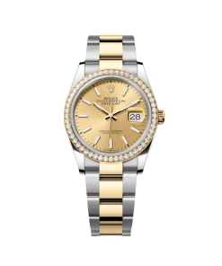 Rolex Datejust 126283RBR Champagne 36mm Dial