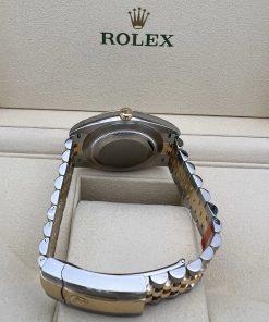 Alternative view of Rolex Datejust 41mm 126303 Black Index Jubilee 41mm Steel and Yellow Gold Mens Watch
