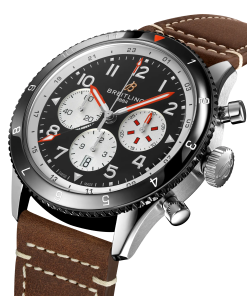 Alternative view of Breitling Classic AVI Super AVI B04 Chronograph GMT 46 Mosquito  YB04451A1B1X1