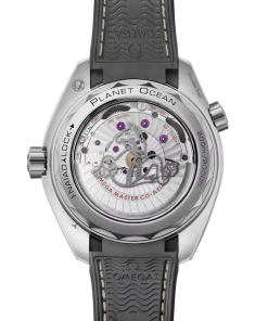Alternative view of Omega Seamaster Planet Ocean 600M 43.5mm Grey Dial Stainless Steel Strap 215.32.44.21.01.002