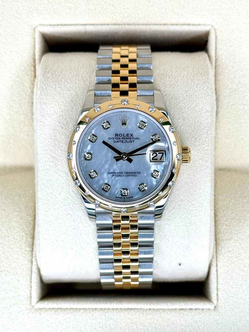 Rolex Datejust m278341-0025/0026 Mother-of-Pearl Dial 31mm Jubilee Bracelet - Image 3