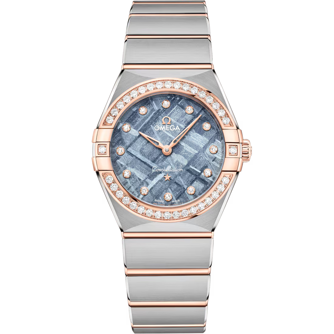 Omega Constellation Ladies' Selection 28mm steel �?Sedna�?gold on steel �?Sedna�?gold 131.25.28.60.99.001