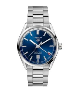 TAG Heuer Carrera Three-Hand Twin-Time 41mm Automatic Mens Watch WBN201A.BA0640