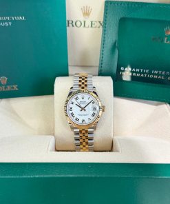 Alternative view of Rolex Datejust m278273-0001/0002 31mm White Dial Stainless Steel and Yellow Gold Oyster Watch