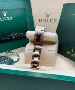 Alternative view of Rolex Lady-Datejust 28mm 279173 Champagne Index Dial Oyster Bracelet