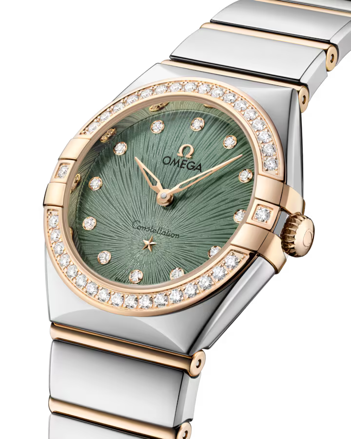 Omega Constellation Ladies' Selection 28mm steel �?Moonshine�?gold on steel �?Moonshine�?gold 131.25.28.60.60.001 - Image 2