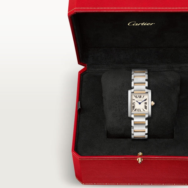 Cartier TANK FRANCAISE Gold Mix 22mm - Image 8