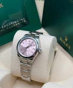 Alternative view of Rolex Oyster Perpetual 31mm 277200-0009 Pink Dial Oyster Bracelet Watch