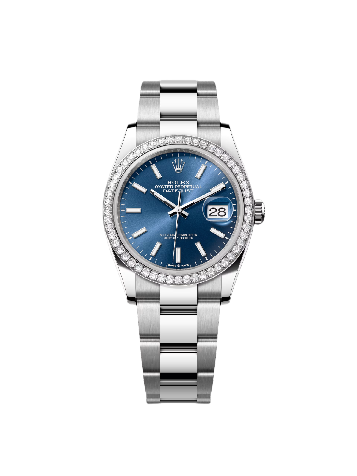 Rolex Datejust 126284RBR Blue Dial 36mm