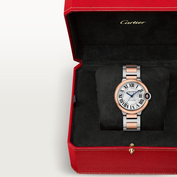 Cartier BALLON BLEU Rose Gold Mix 36mm - Image 5