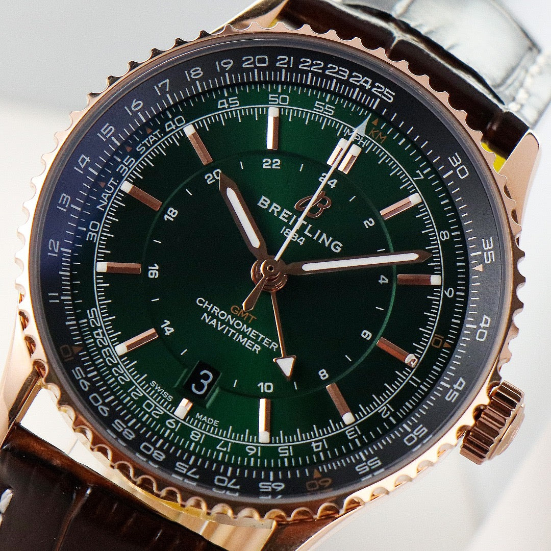 Breitling Navitimer Automatic GMT 41mm R32310251L1P1 - Image 6