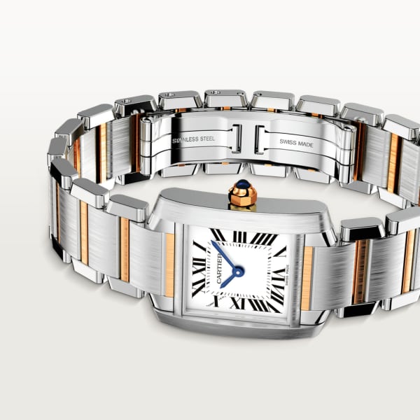 Cartier TANK FRANCAISE Gold Mix 22mm - Image 6