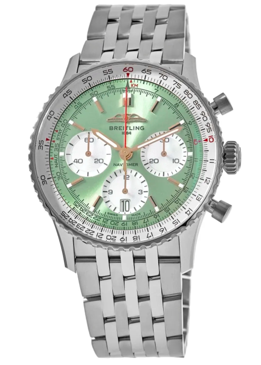 Breitling AB0139211L1A1 Navitimer B01 Blue Dial - Image 3