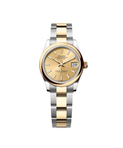 Rolex Datejust m278243-0013/0014  31mm Champagne Dial Yellow Rolesor Oyster Watch