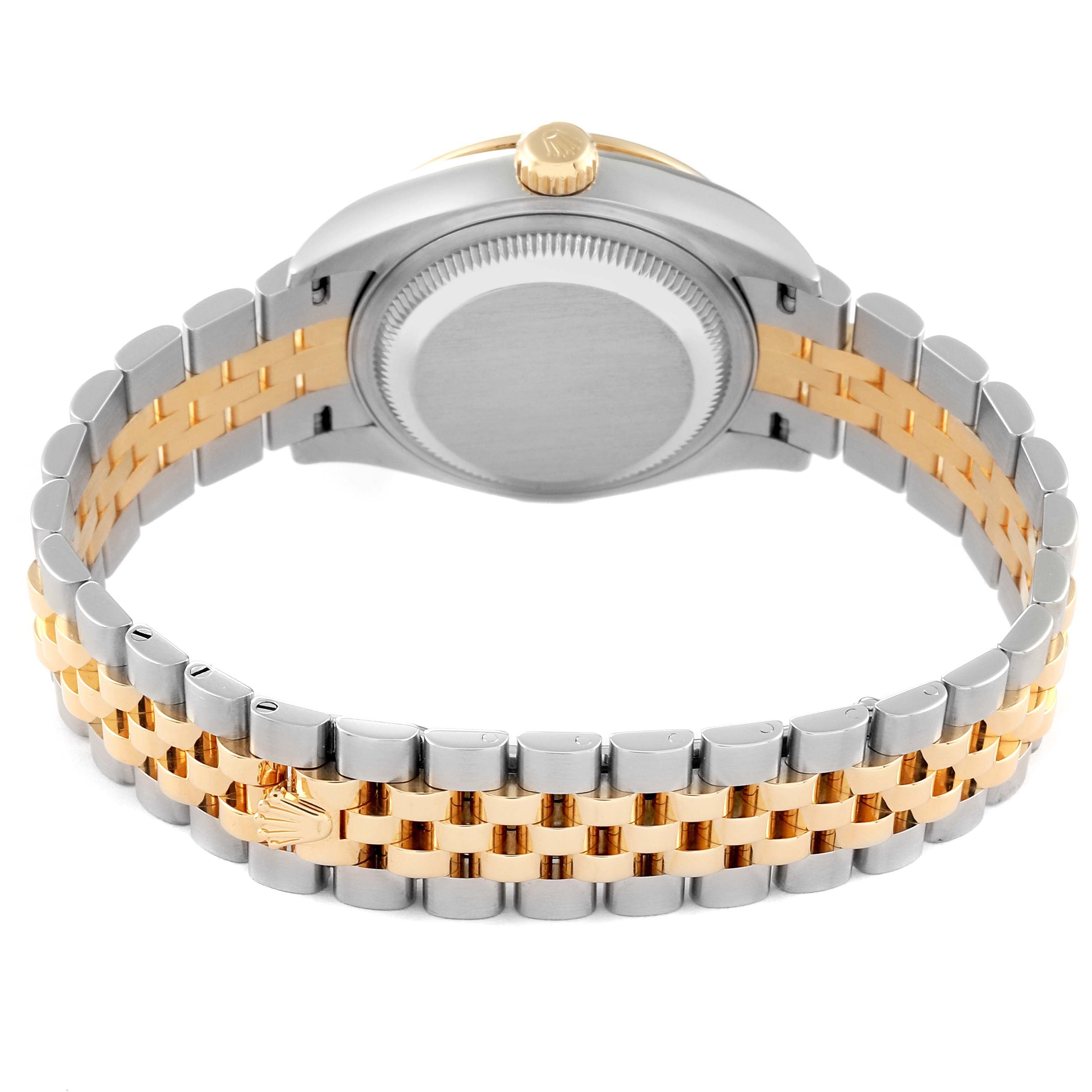 Rolex Lady-Datejust 28mm 279383RBR Silver Diamond Dial Yellow Rolesor Oyster Bracelet - Image 7