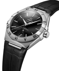 Alternative view of Omega Constellation 39mm Black Dial Stainless Steel Strap 131.13.39.20.01.001